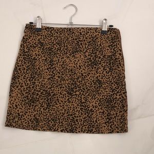 Forever 21 cheetah skirt